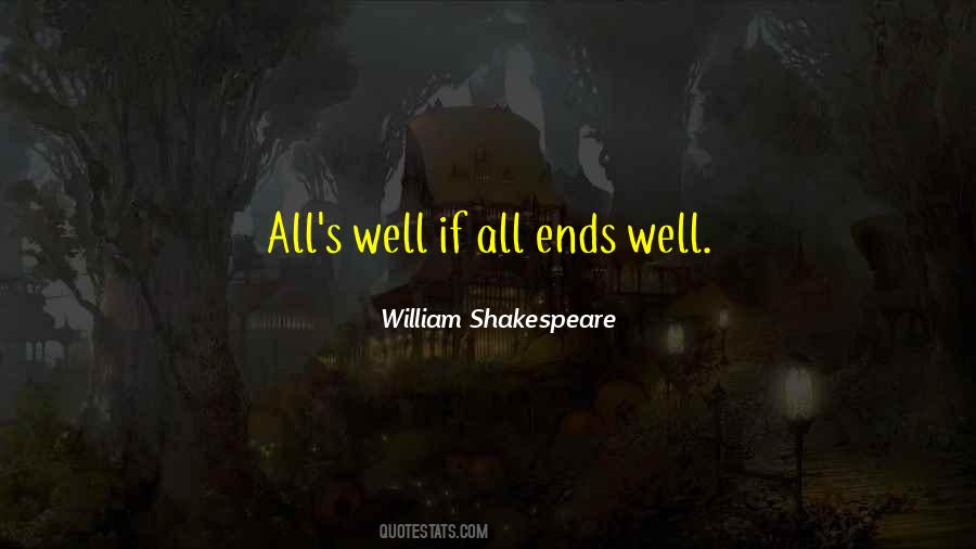All Wells Quotes #68351
