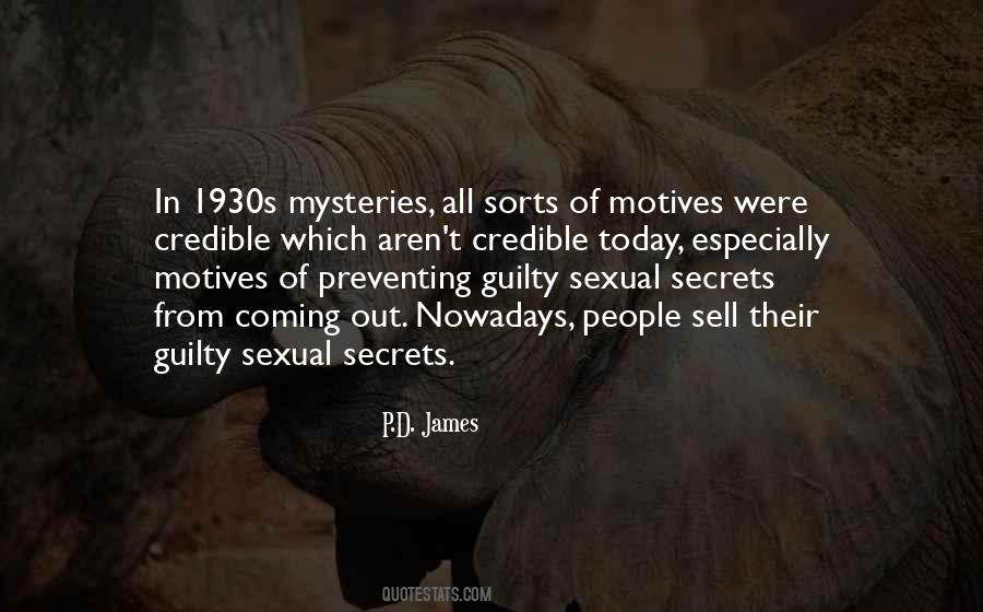 Secrets Out Quotes #1311632