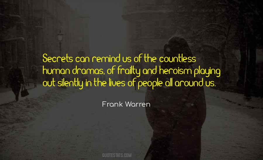 Secrets Out Quotes #510421