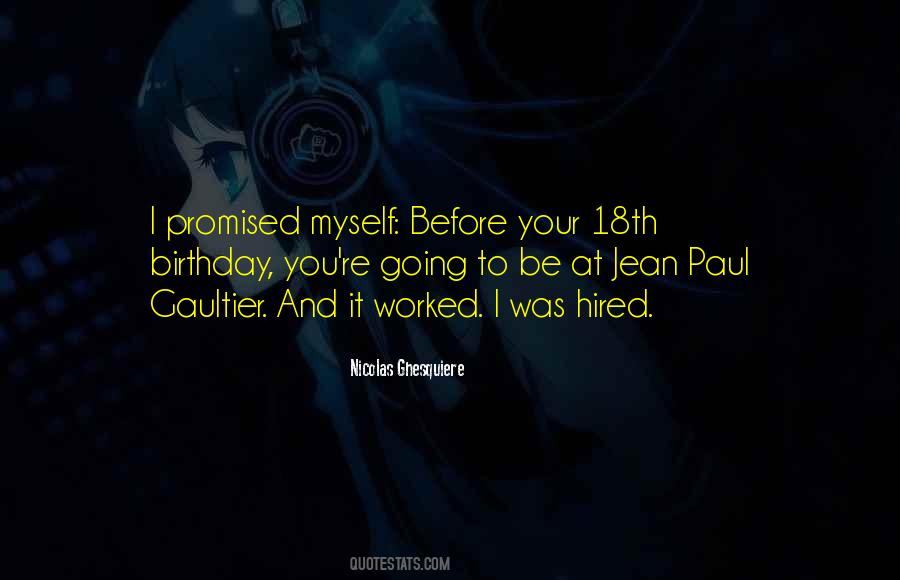 Your 18th Birthday Quotes #1386487