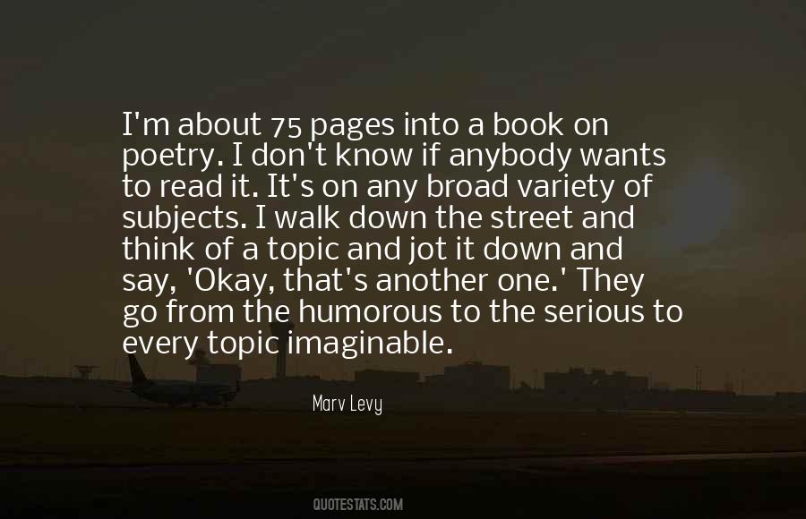 Quotes About One Topic #1312984