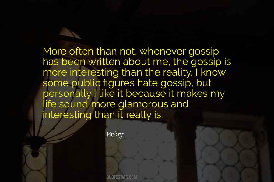 Gossip Me Quotes #1151156
