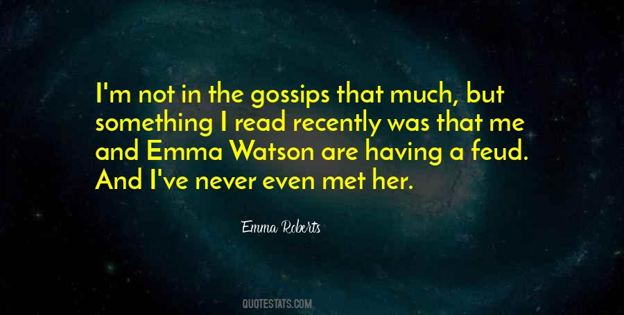 Gossip Me Quotes #1385146