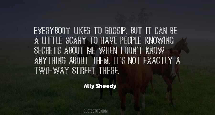 Gossip Me Quotes #1419113
