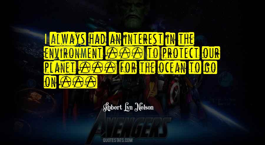 Protect The Ocean Quotes #1635724