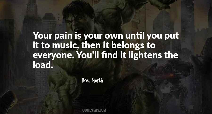 Music Pain Quotes #1358433