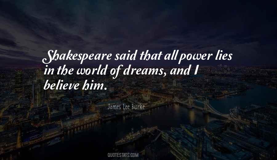 The Power Of Dreams Quotes #1316476