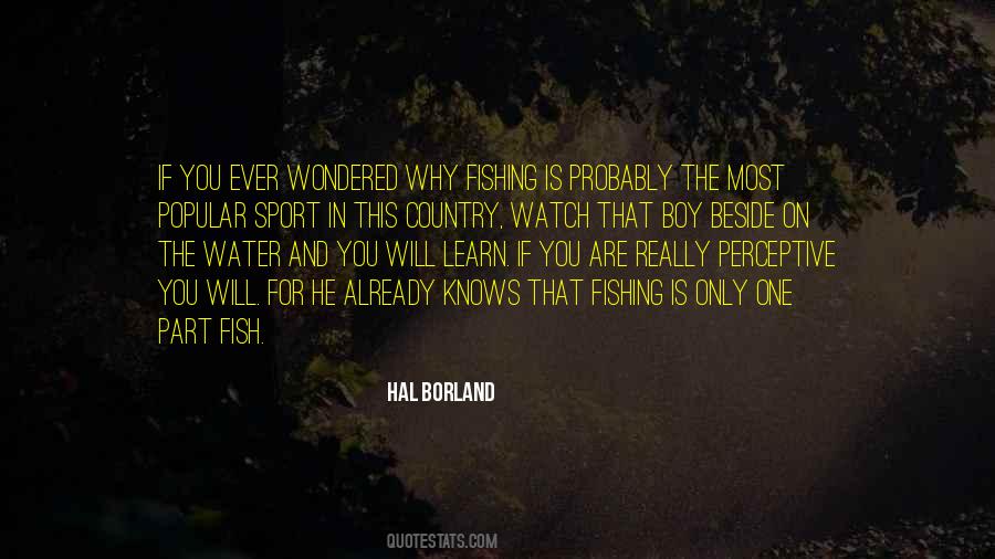 Fish In The Water Quotes #1768159