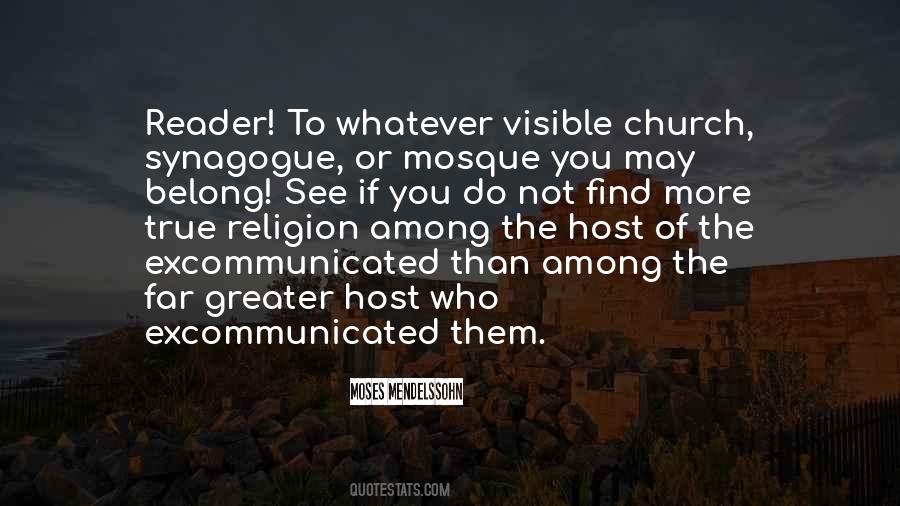 Quotes About The Synagogue #354790