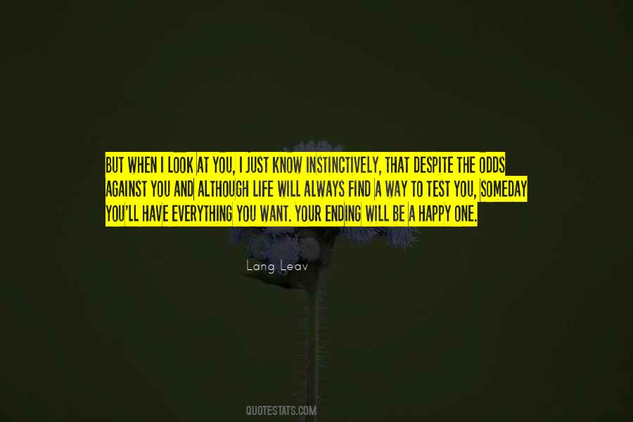 Find A Way To Be Happy Quotes #1147940