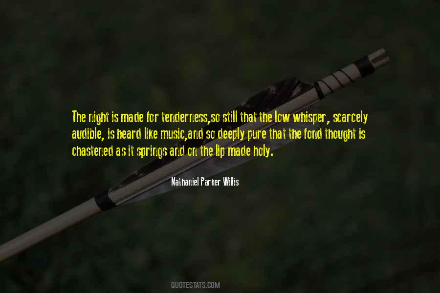 Spring Night Quotes #1653853