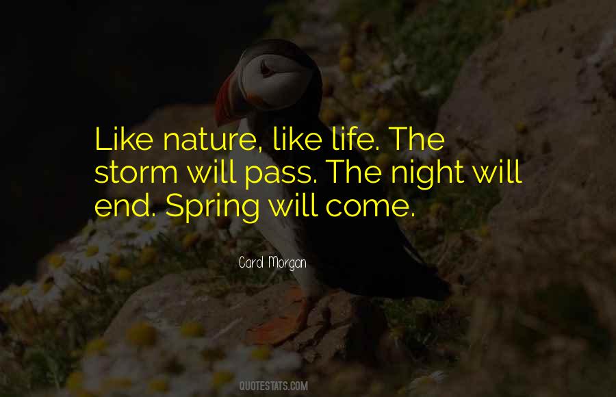 Spring Night Quotes #992209