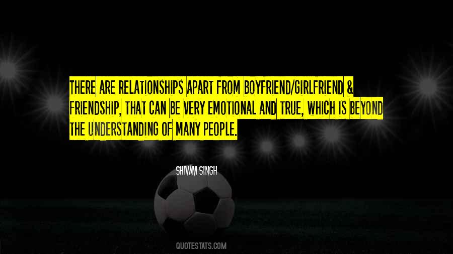 True Emotional Quotes #1631695