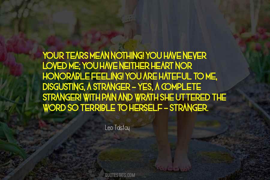 Stranger To Stranger Quotes #53708