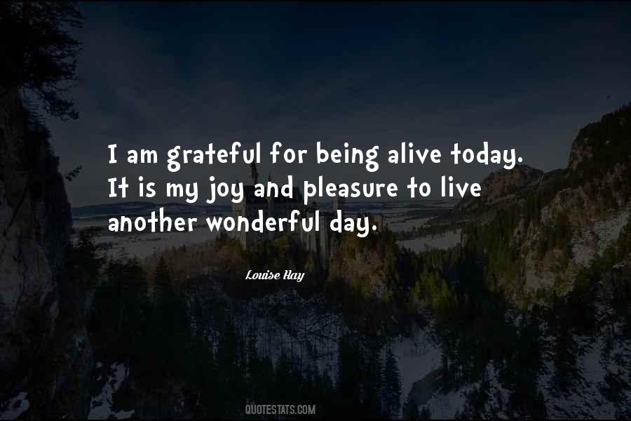 What Am I Grateful For Today Quotes #1553080