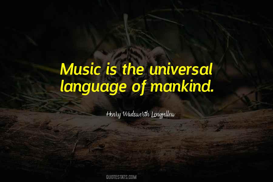 Music Is Universal Language Quotes #184222