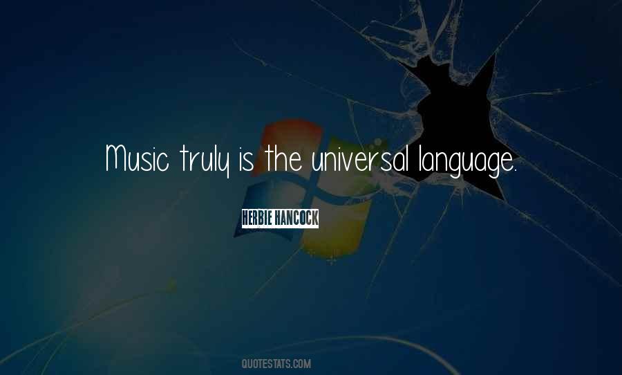 Music Is Universal Language Quotes #672487