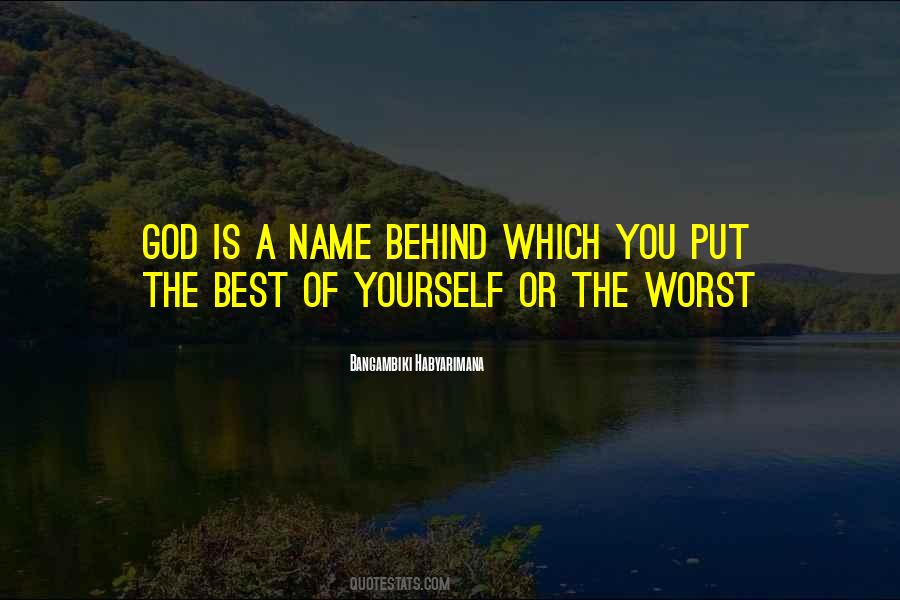 Best Yourself Quotes #332085