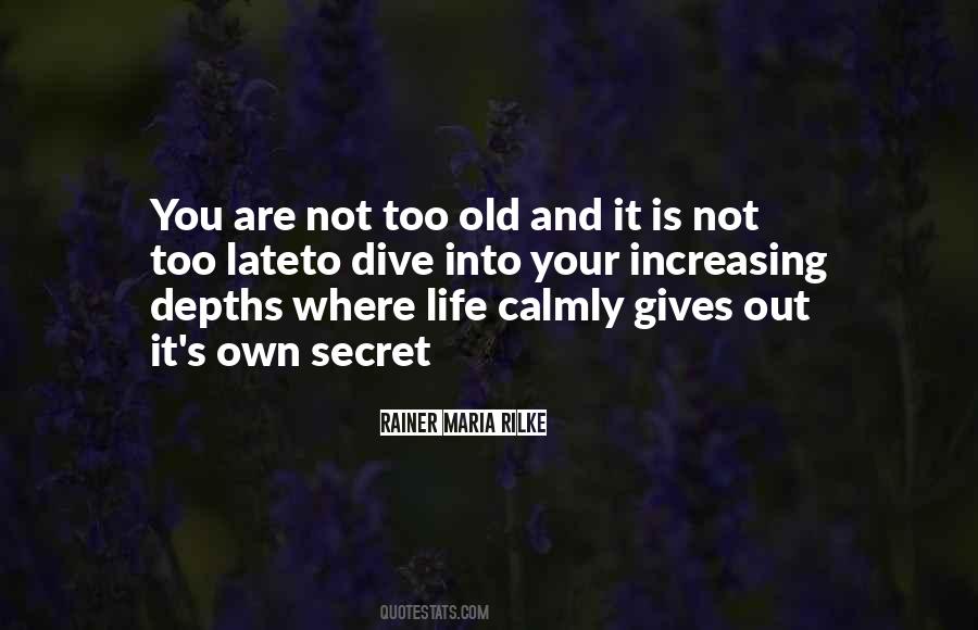 Secret Is Out Quotes #1816478