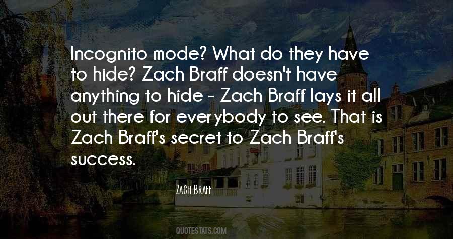 Secret Is Out Quotes #507028