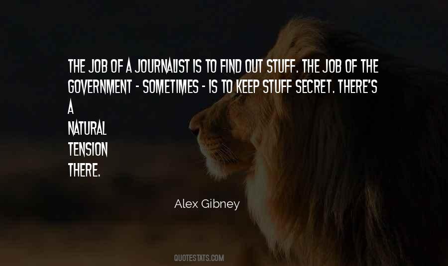 Secret Is Out Quotes #933760