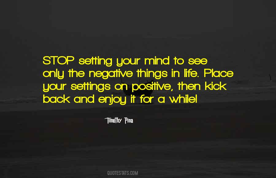 Positive Peace Quotes #492457