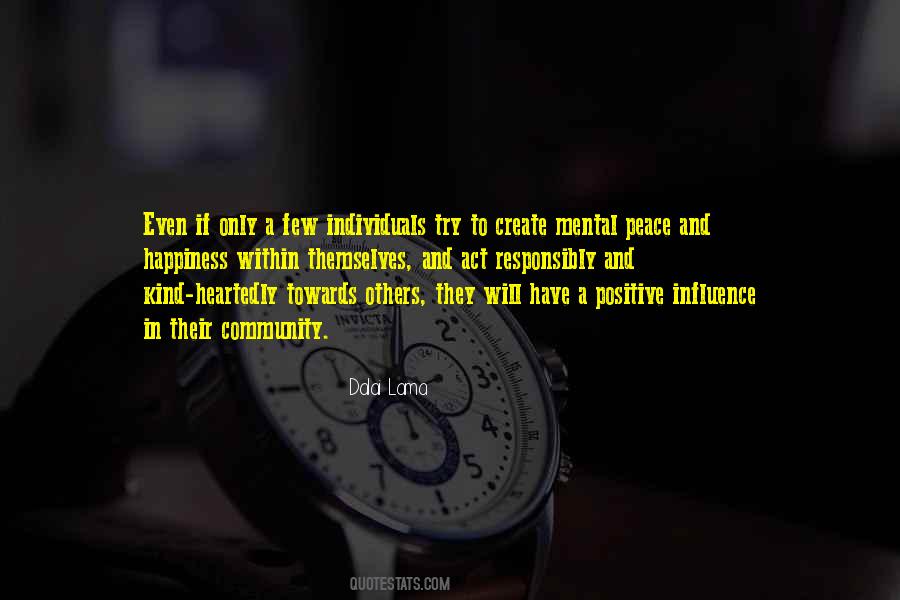 Positive Peace Quotes #525927