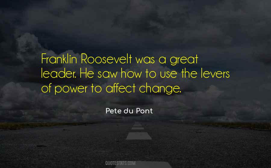 Change Of Power Quotes #345557