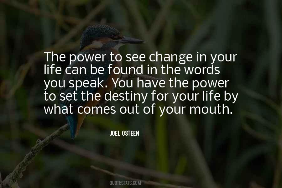 Change Of Power Quotes #429770