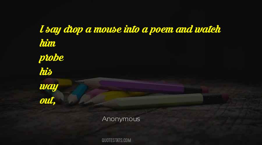 A Poem Quotes #1210278