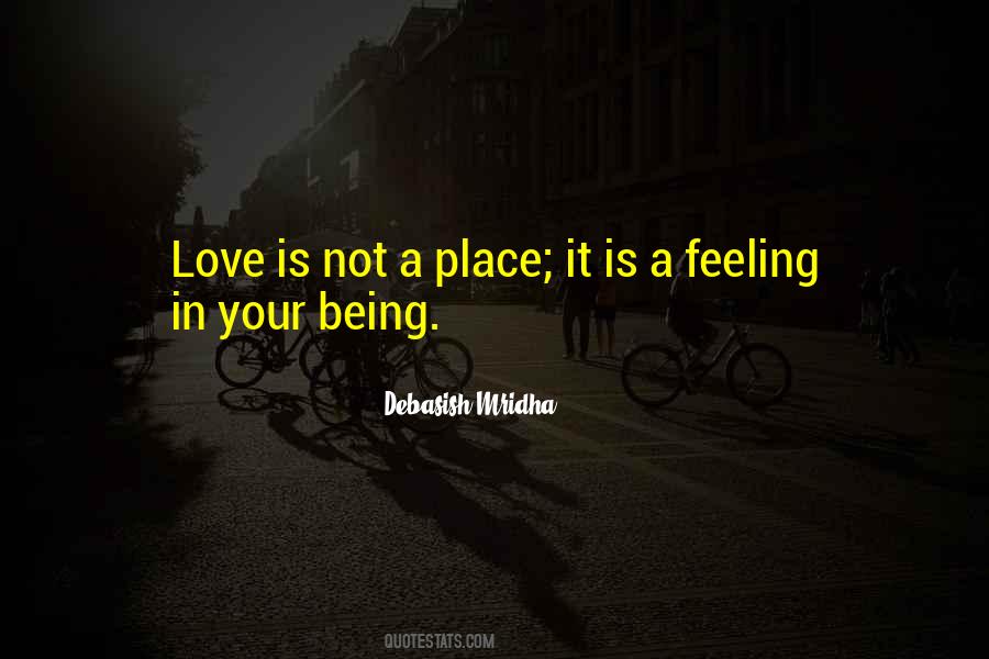 In Love Feeling Quotes #100595