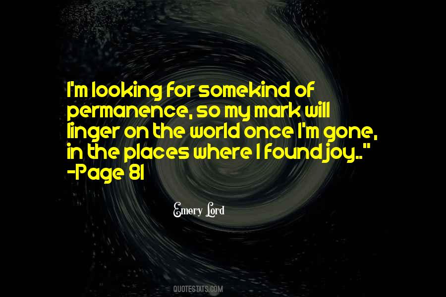 Looking The World Quotes #981617