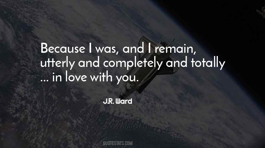 Completely In Love With You Quotes #697265
