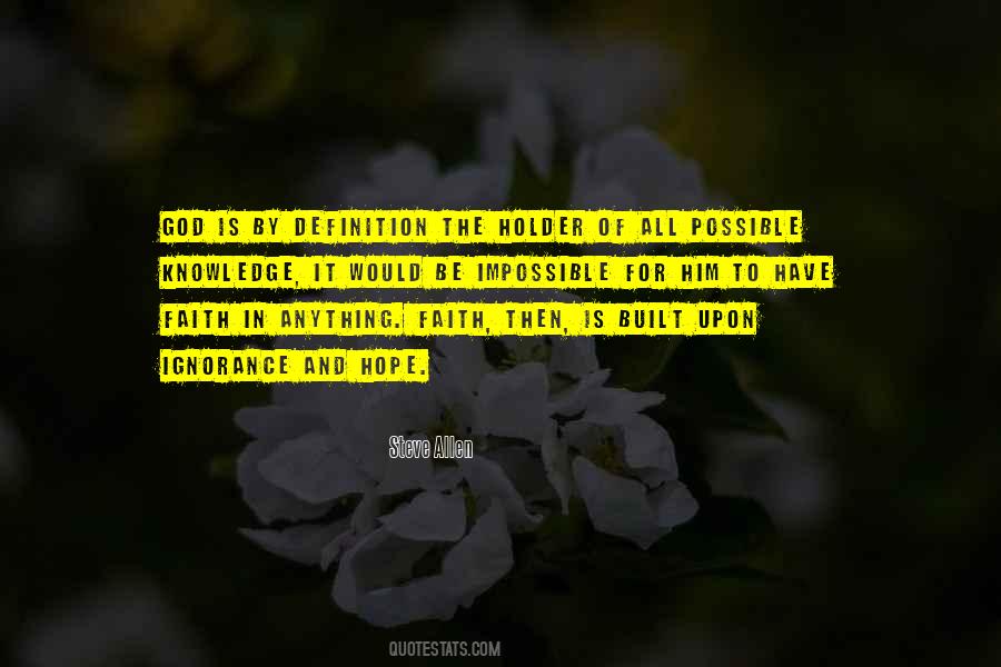 Hope God Quotes #437706