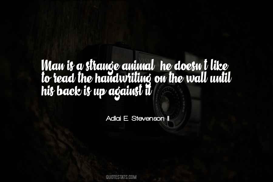 Read The Handwriting On The Wall Quotes #933712 Read The Handwriting On The Wall Quotes #933712