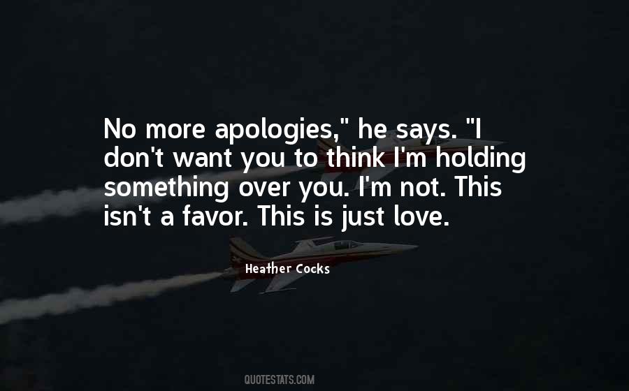 No More I Love You Quotes #1034345