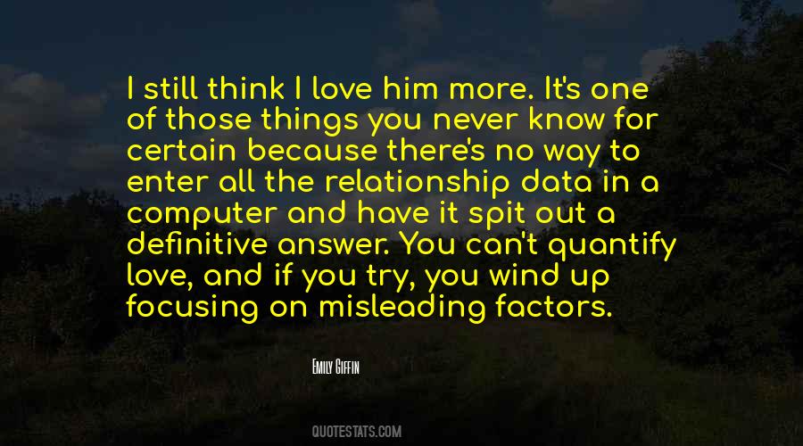 No More I Love You Quotes #1371762