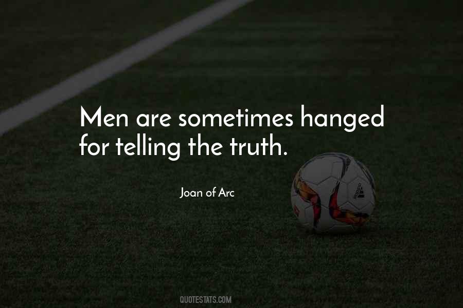 Joan Of Arc Best Quotes #116703