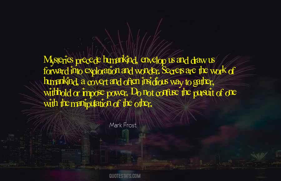 Pursuit Of Wonder Quotes #1748342
