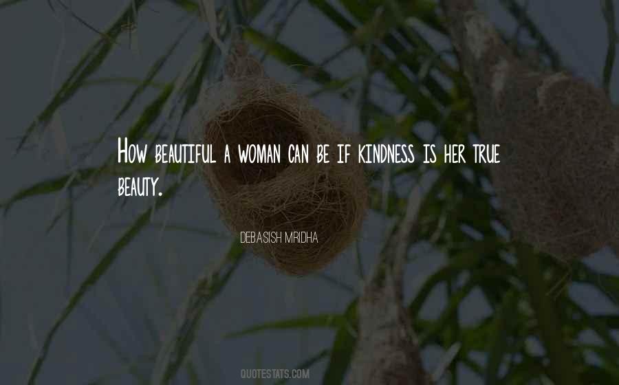 True Beauty In A Woman Quotes #1013245