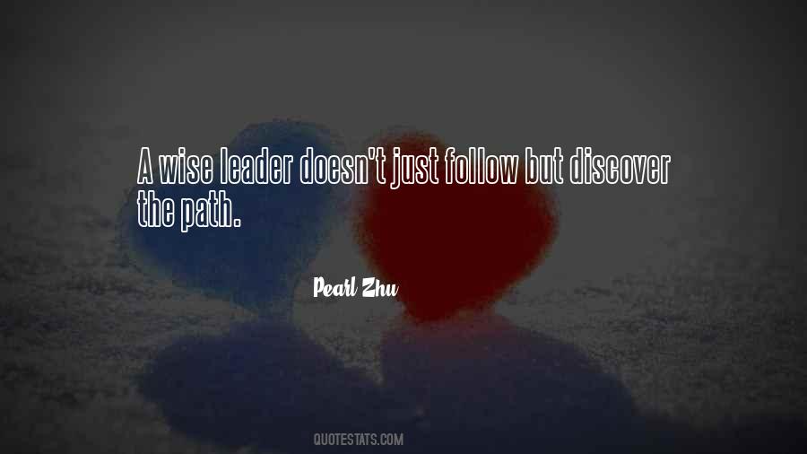 Leader Wisdom Quotes #1767202
