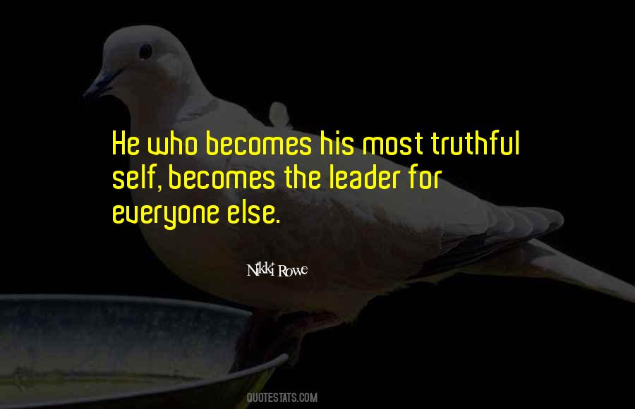 Leader Wisdom Quotes #318709