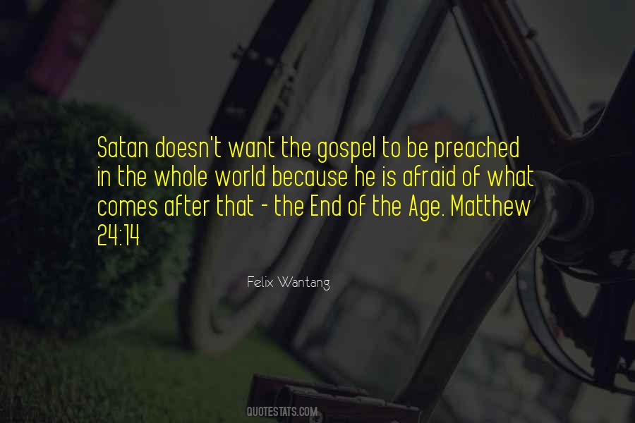 Bible Matthew Quotes #1348685