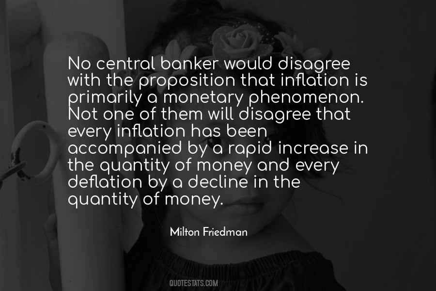 Friedman Inflation Quotes #1675628