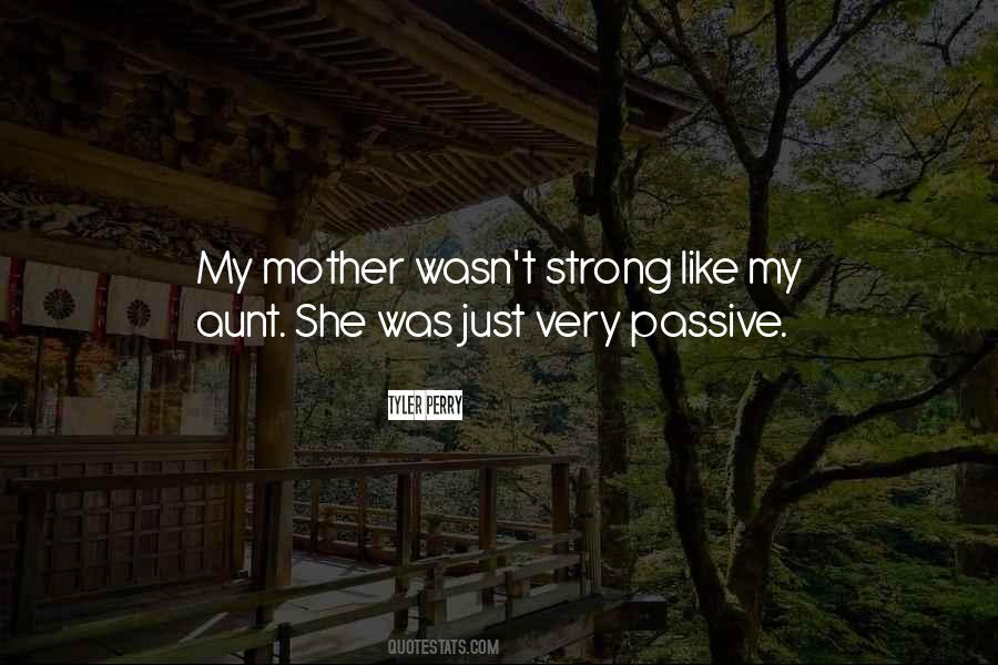 Strong Aunt Quotes #42280