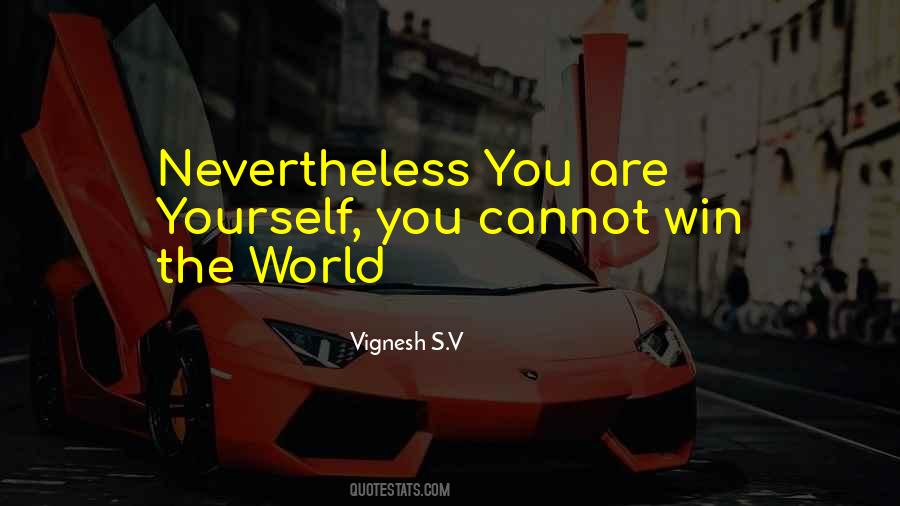 Win Yourself Quotes #1281040