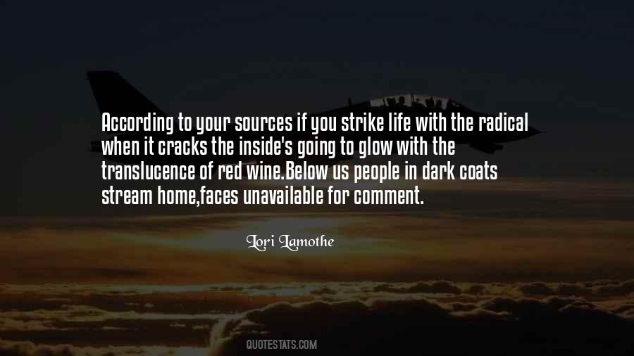 Red Glow Quotes #1234831