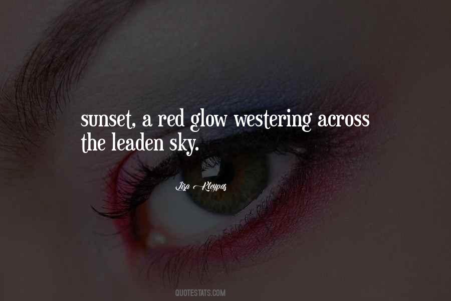 Red Glow Quotes #281253