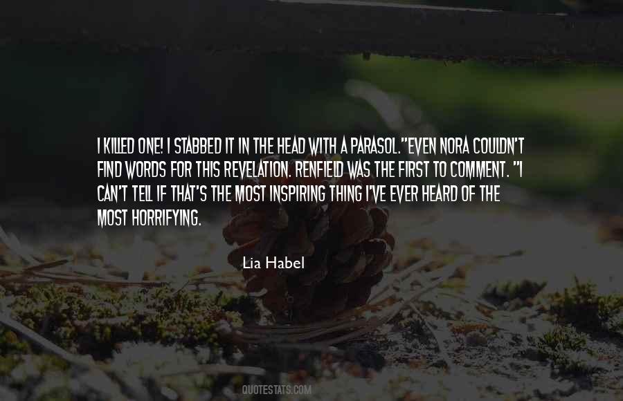 Quotes About Habel #281365