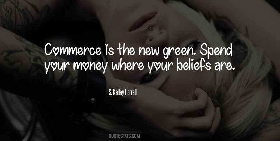 Money Green Quotes #873260